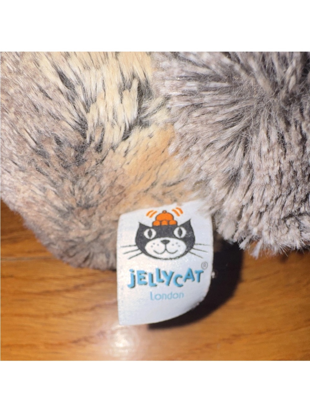 Jellycat Mattie Monkey Stuffed Animal - Gray & Cream - Picture 6 of 8